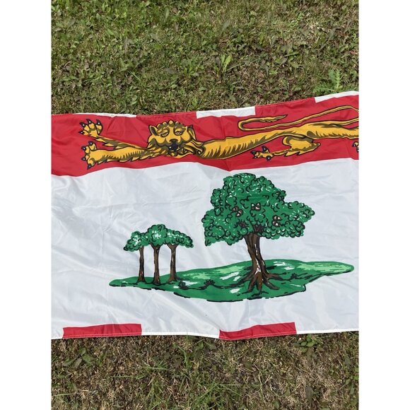 Vintage Canadian Provincial/Territorial Flag - Prince Edward Island ( PEI ) - Picture 3 of 8